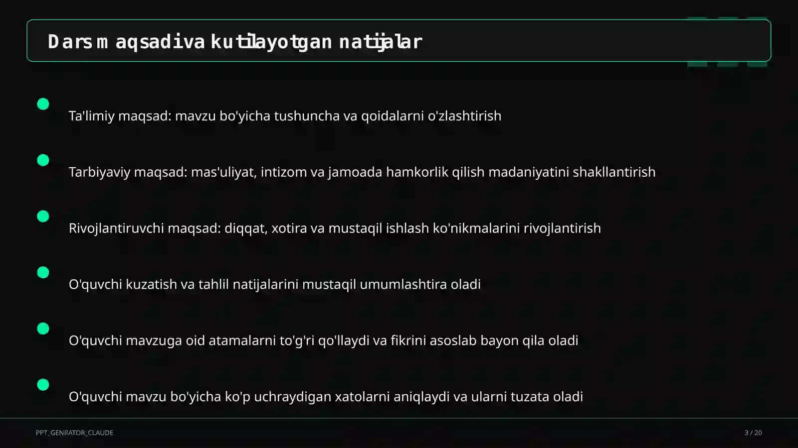 Son turkumi: sanoq va tartib sonlar (6-sinf) 3