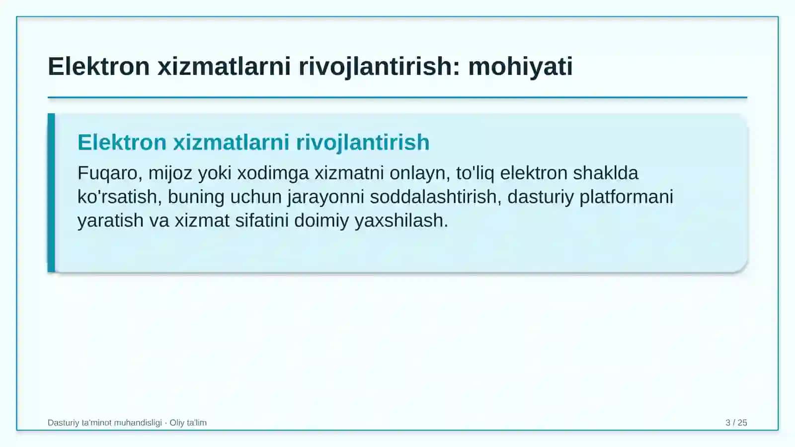 Elektronika do'konlarida elektron xizmatlarni rivojlantirish 3