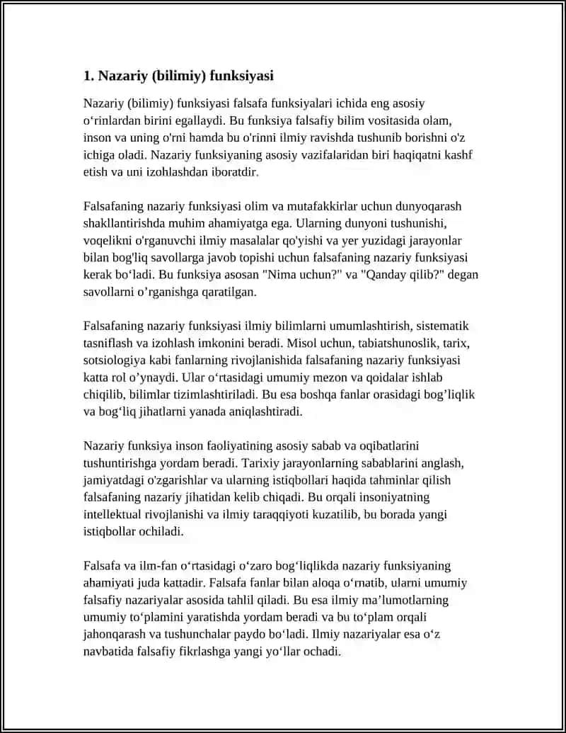 FALSAFA FUNKSIYALARI 3