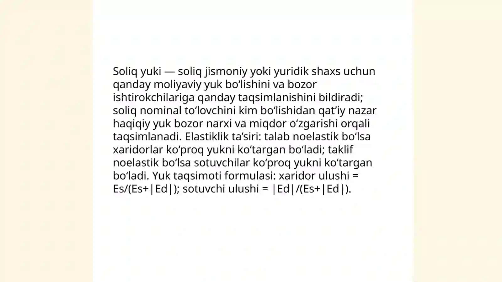 Soliq yuki 3