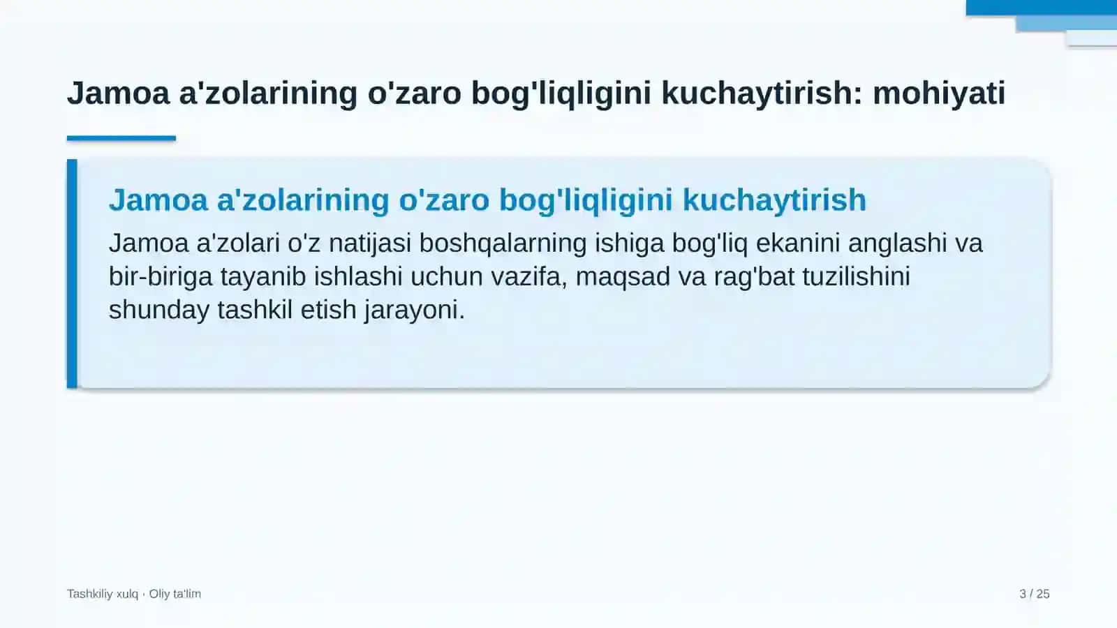 echkichilikda jamoa a'zolarining o'zaro bog'liqligini kuchaytirish 8059 3