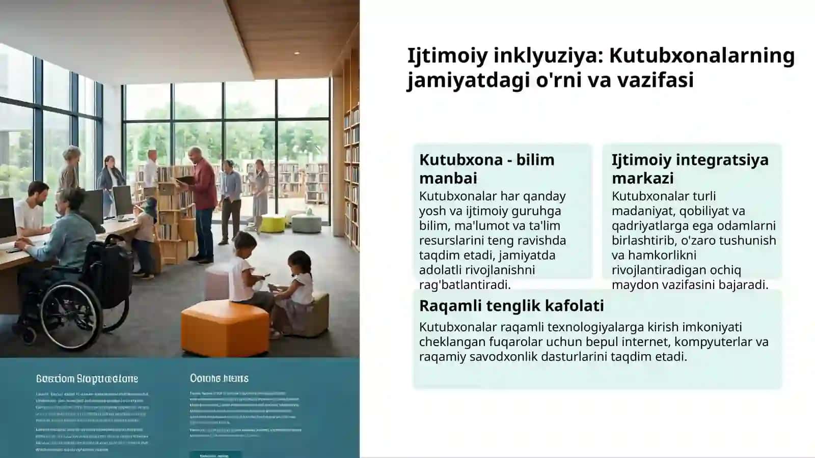 Xorijiy tajribada inklyuziv kutubxona rivoji 3