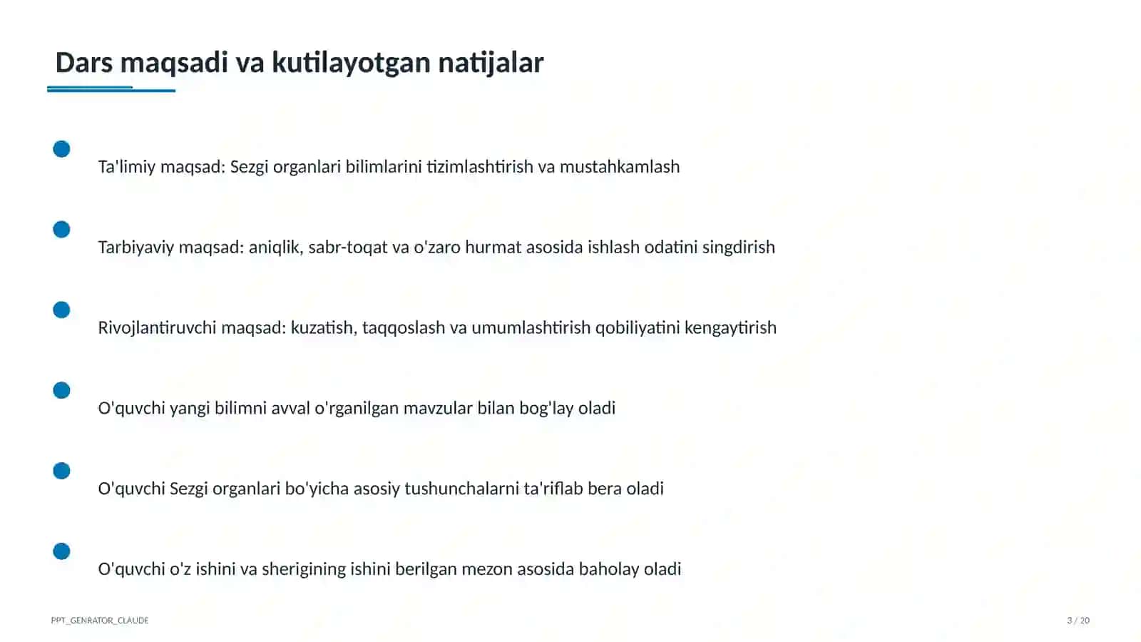 Sezgi organlari (3-sinf) 3