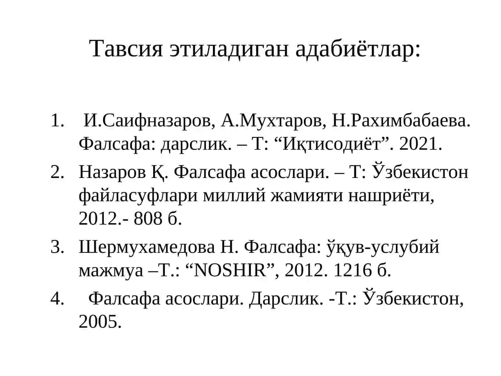Фалсафанинг моҳияти ва жамият тараққиётидаги роли 3