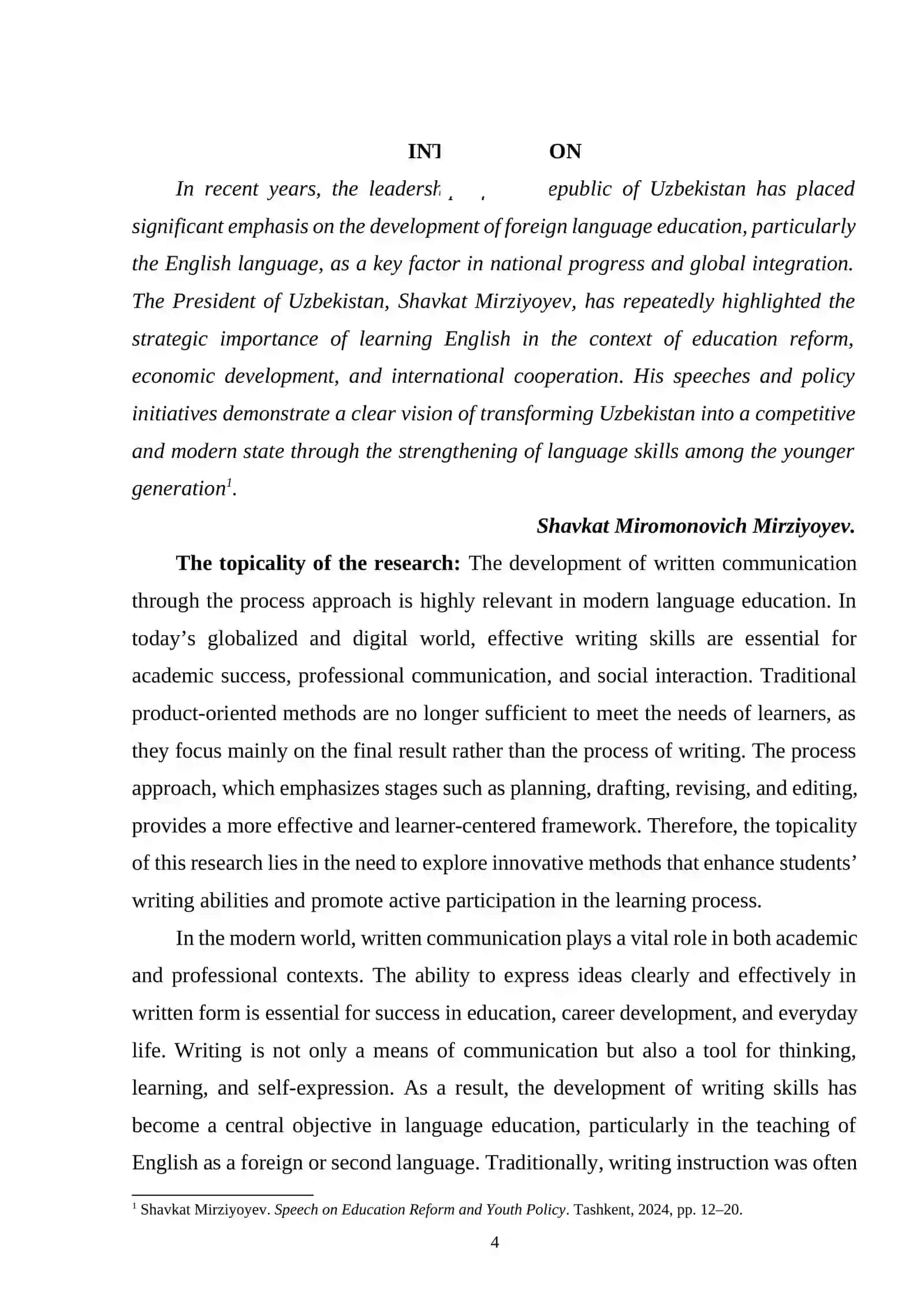 Developing Written Communication through the Process Approach 3