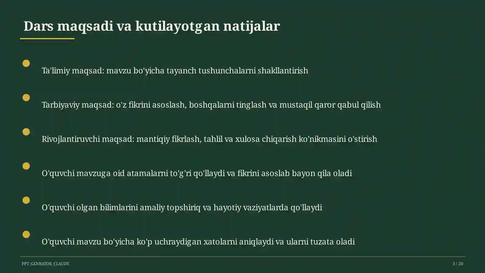 Rus tilida sodda gap va uning bo'laklari (8-sinf) 3