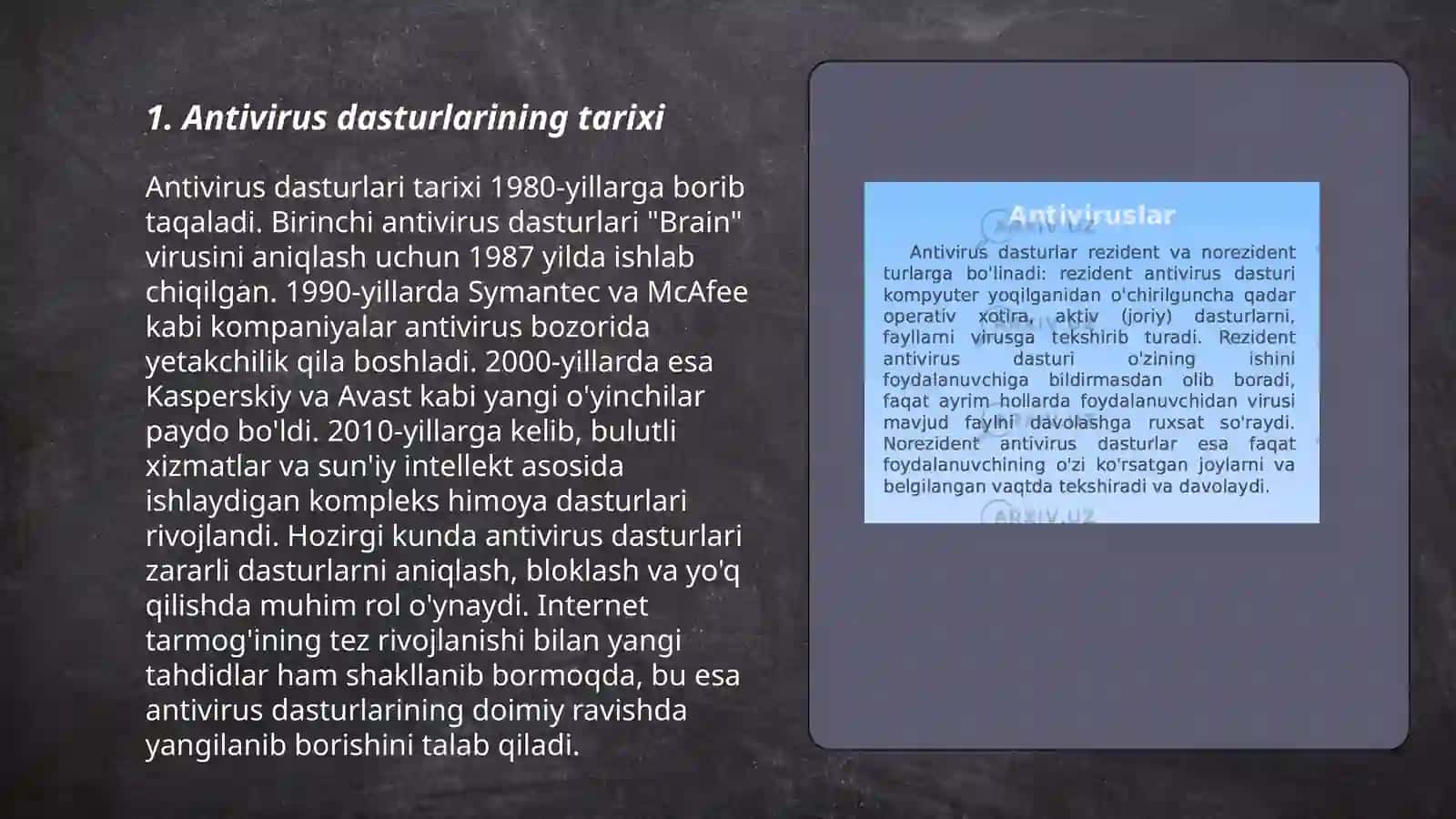 Antivirus dasturlari 3