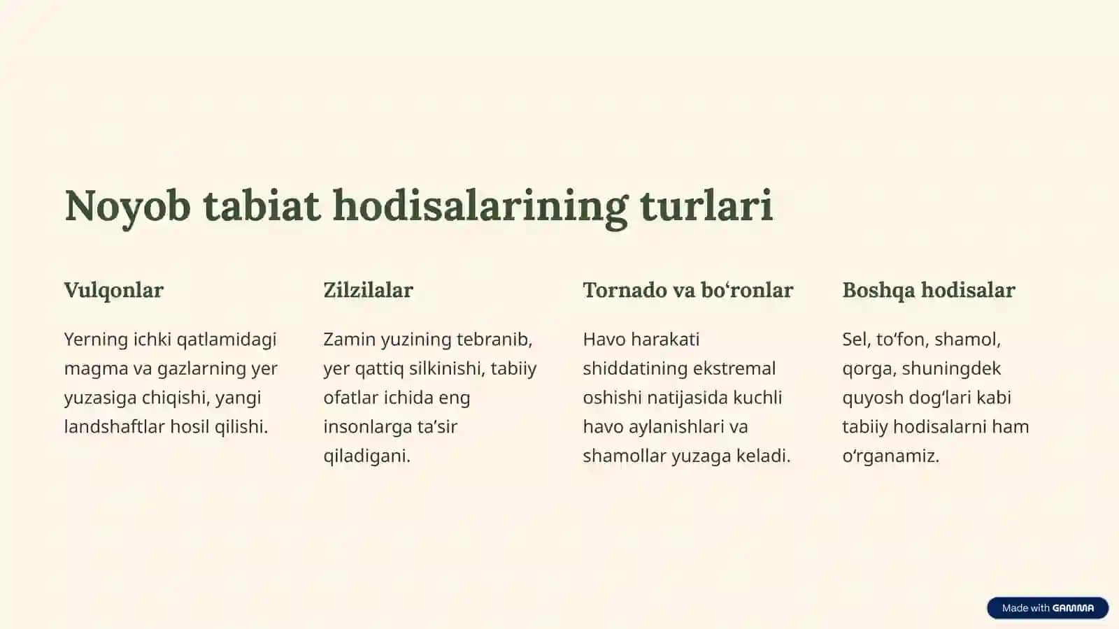 Boshlangʻich sinf tabiatshunoslik darslarida noyob tabiat hodisalarini oʻrganish va tahlil qilish 3