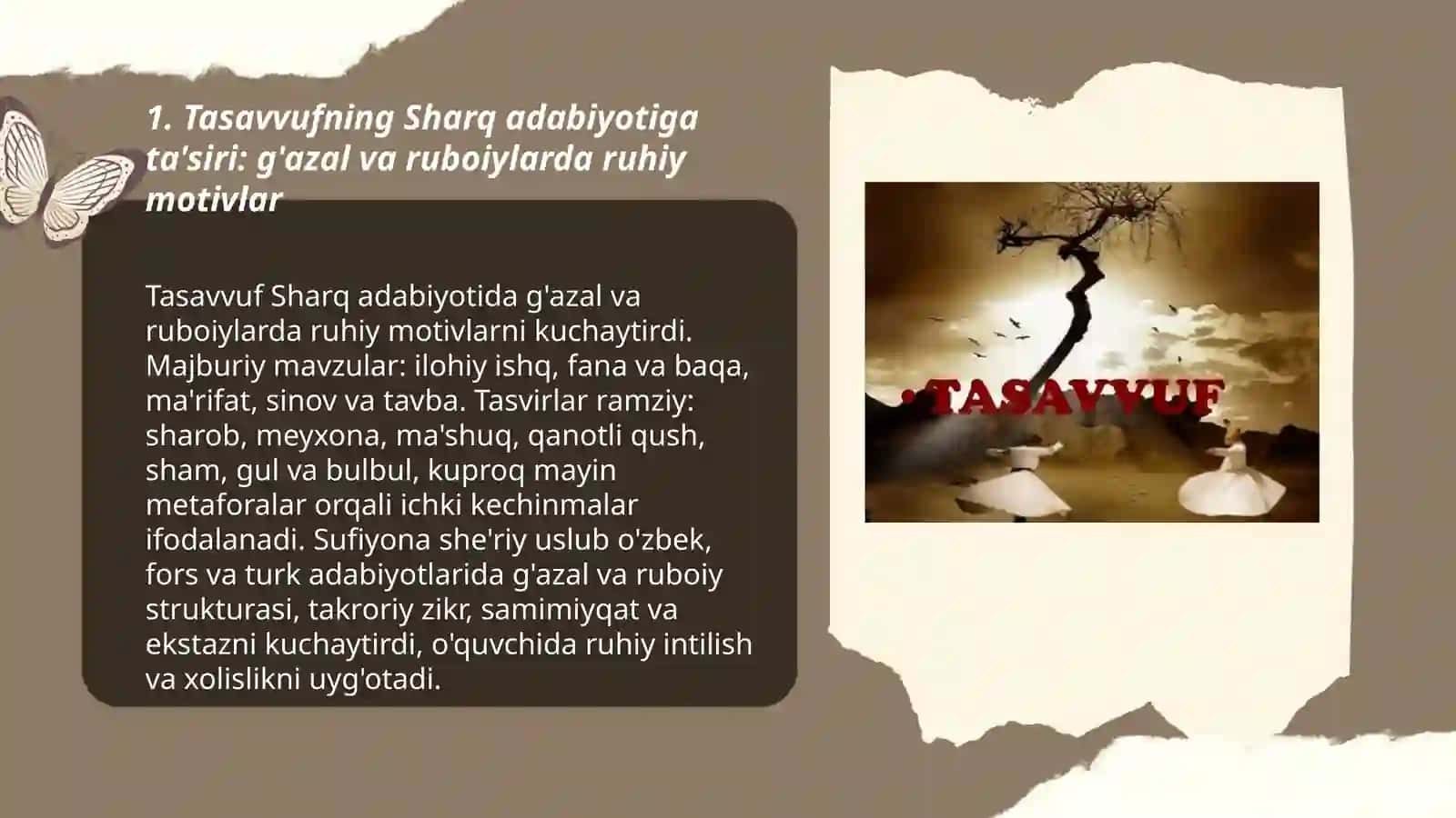 Tasavvuf ta'limotining Sharq madaniyatiga ta'siri 3