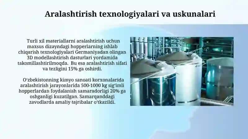Aralashtirish texnologiyalari va uskunalari 3