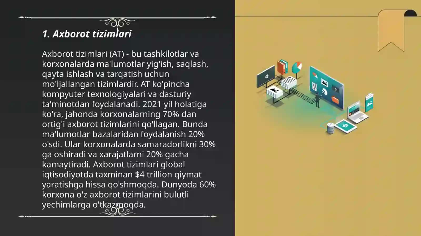 Axborot tizimlari 3