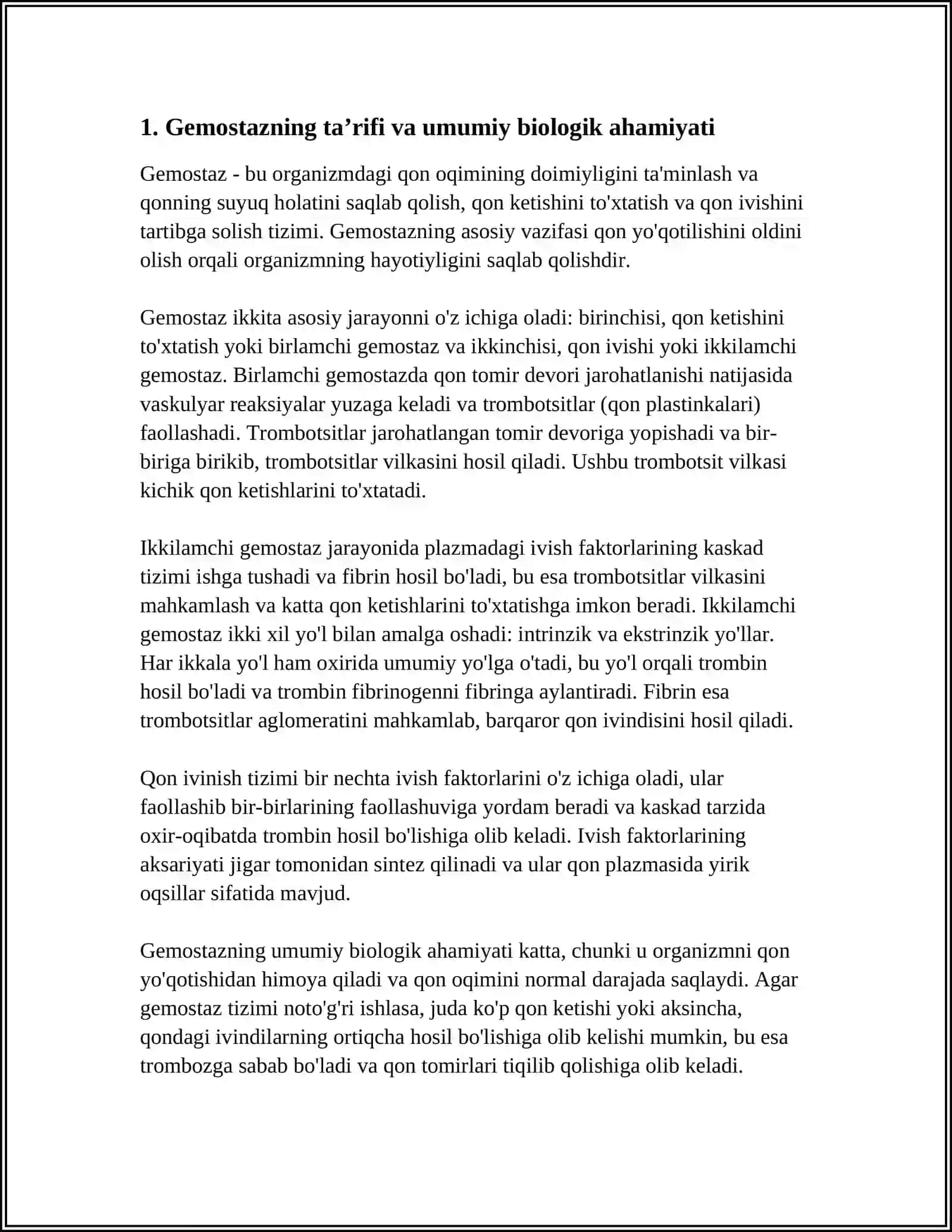 GEMOSTAZ 3
