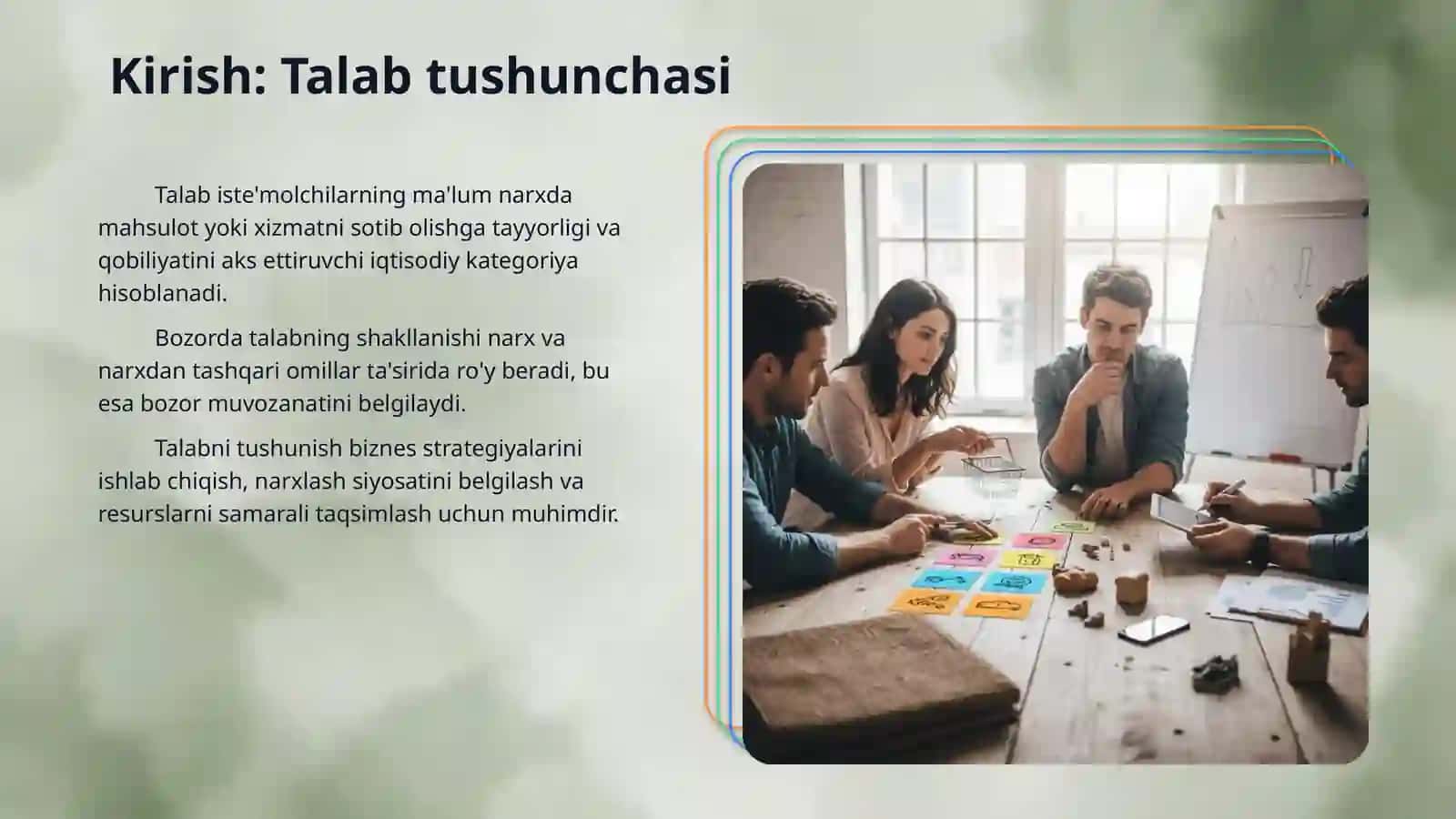 Talab va unga taʼsir etuvchi omillar 3