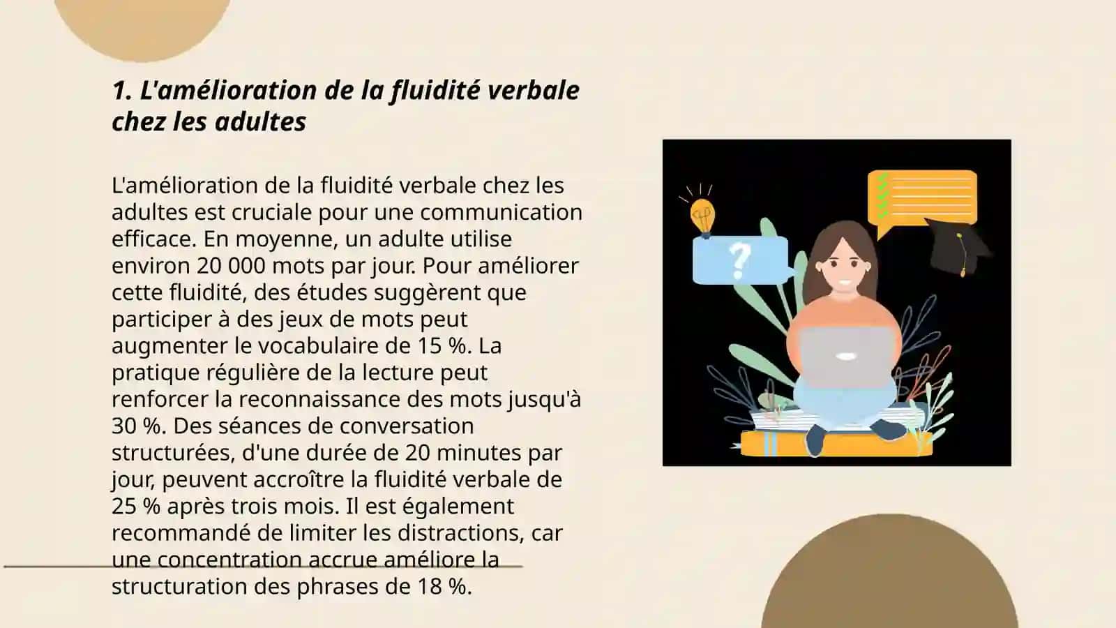 Le système de développement de l’orale et de la production écrite des adultes 3