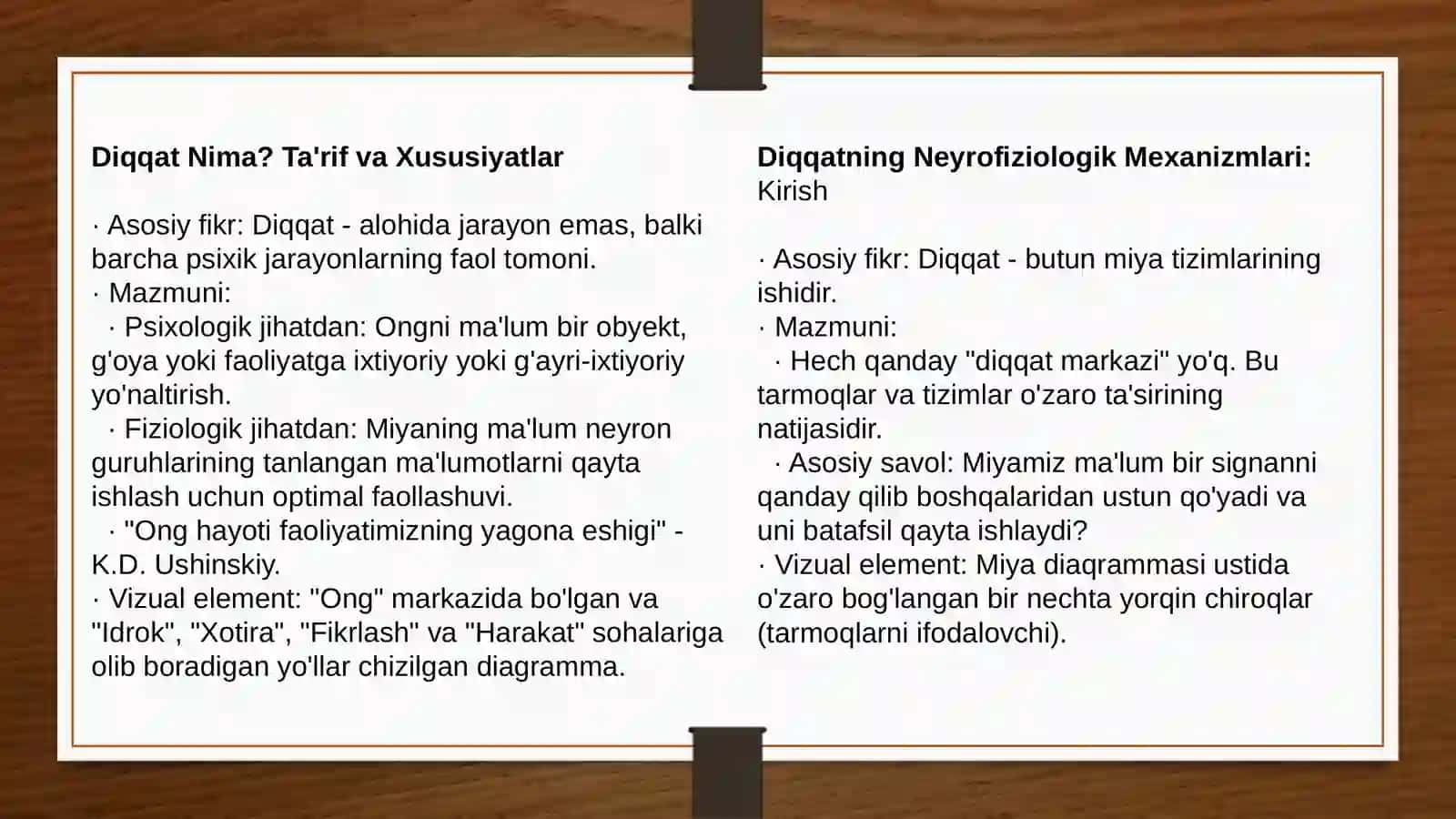 Diqqatning pisxafizaligiyasi 3
