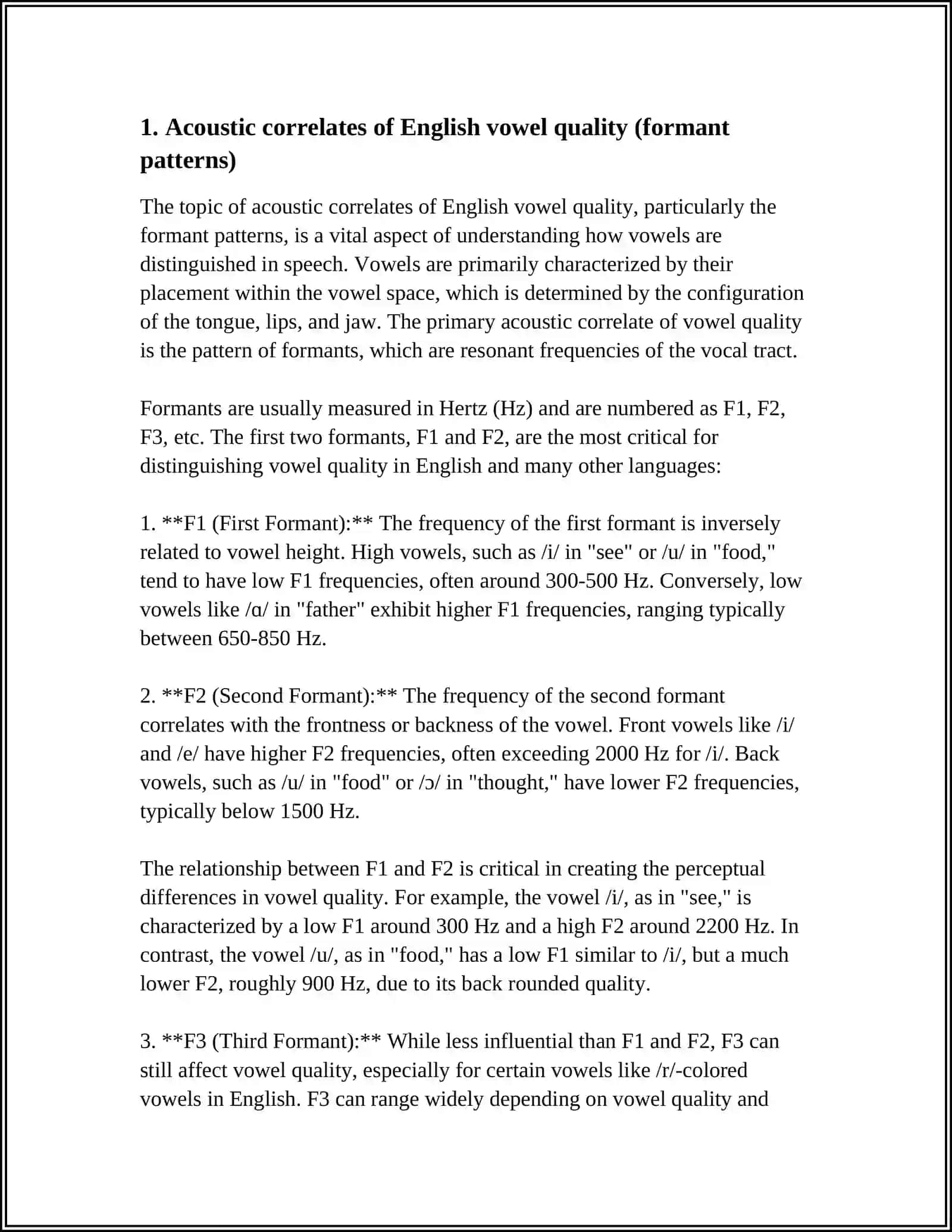 ACOUSTIC ASPECTS OF THE ENGLISH SPEECH SOUNDS 3