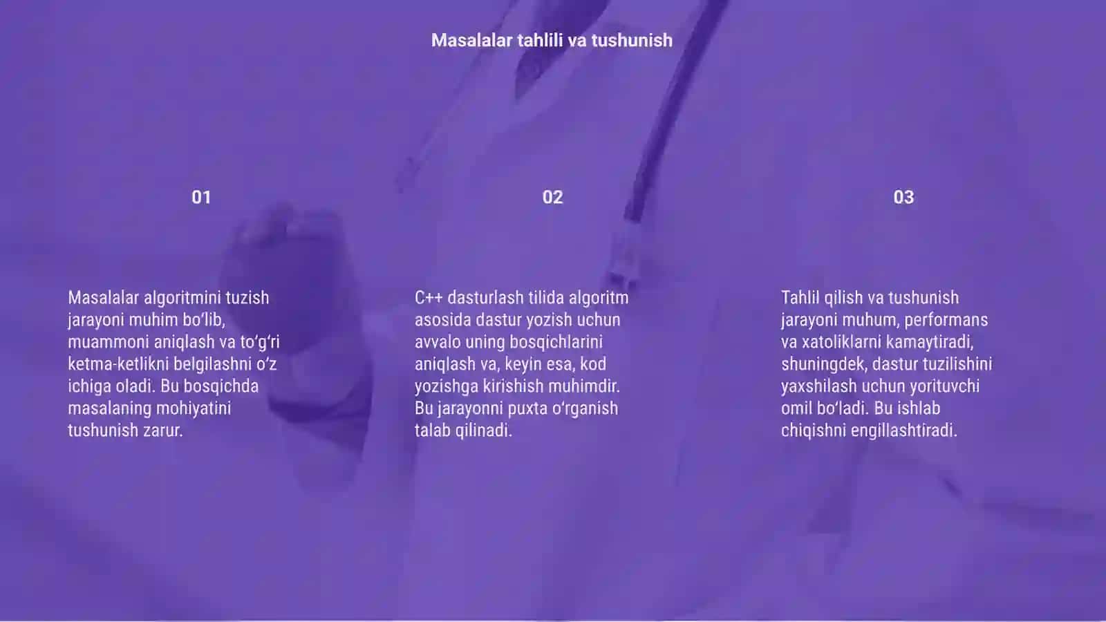 Masalalar algoritmi tuzish va C++ dasturi 3