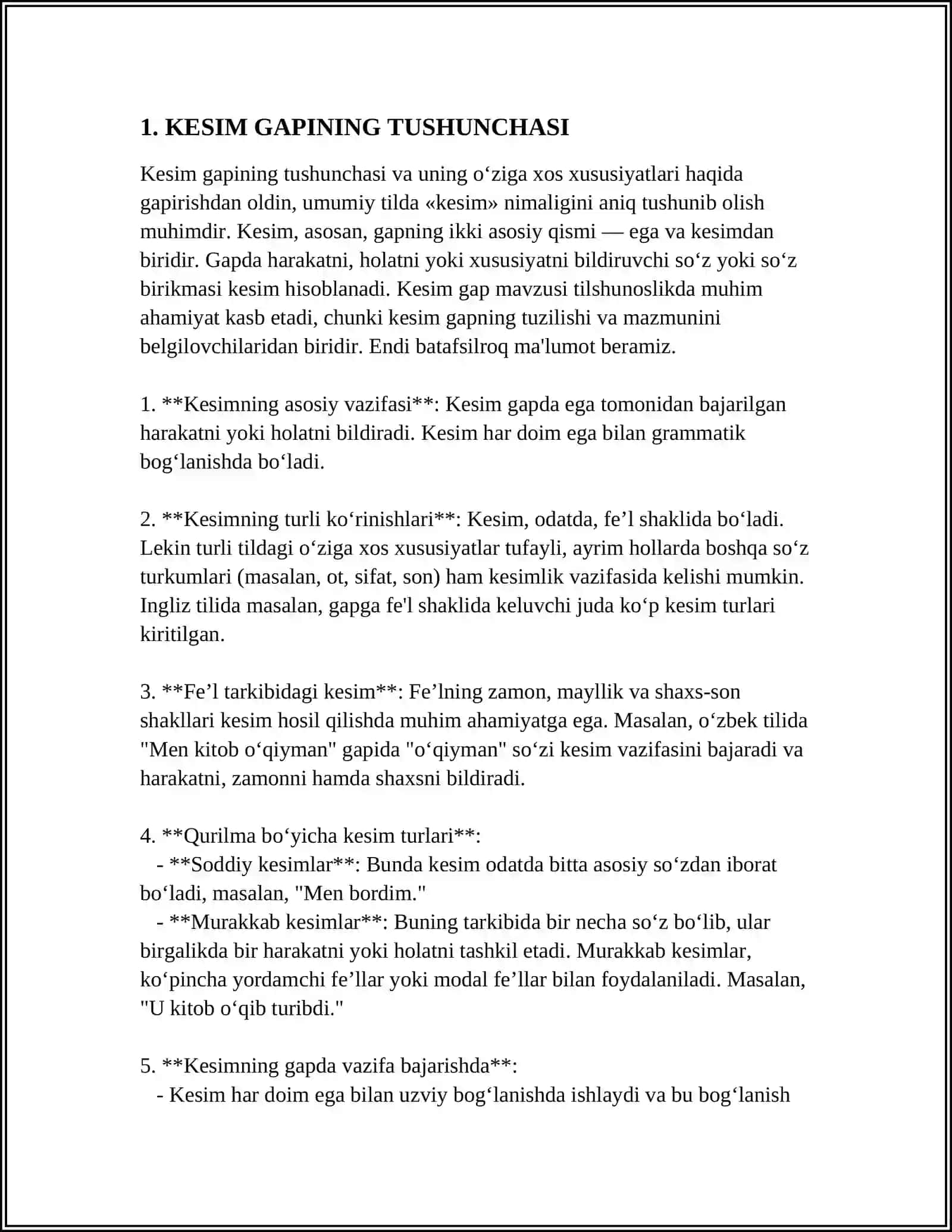 KESIM GAPINING MANTIQIY MARKAZI 3
