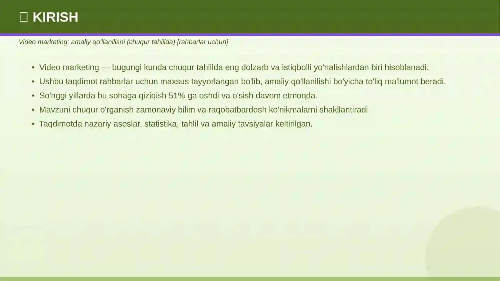 Video marketing: amaliy qo'llanilishi (chuqur tahlilda) [rahbarlar uchun] 3