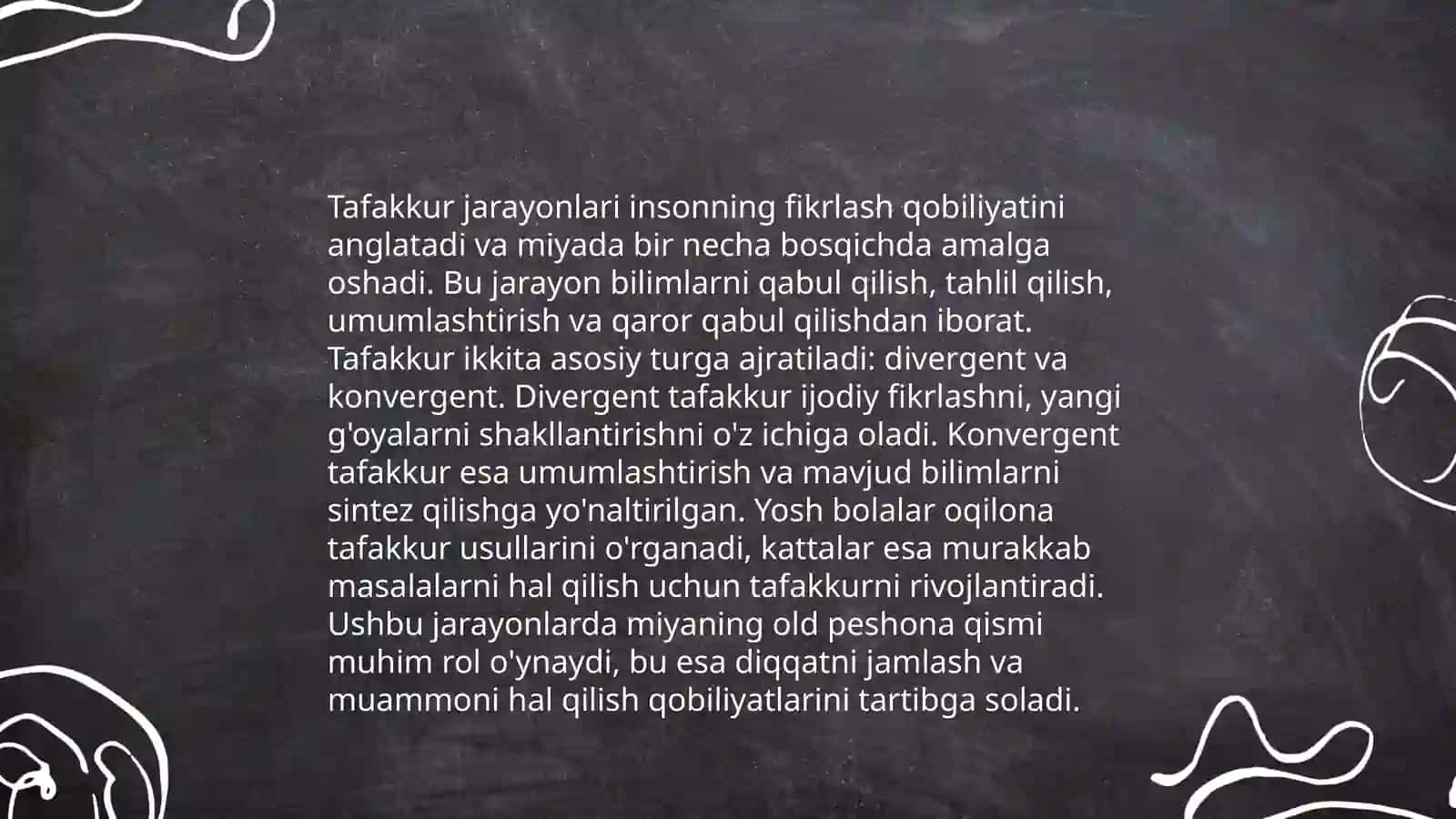 Tafakkur va nutqning psixologik tasnifi 3