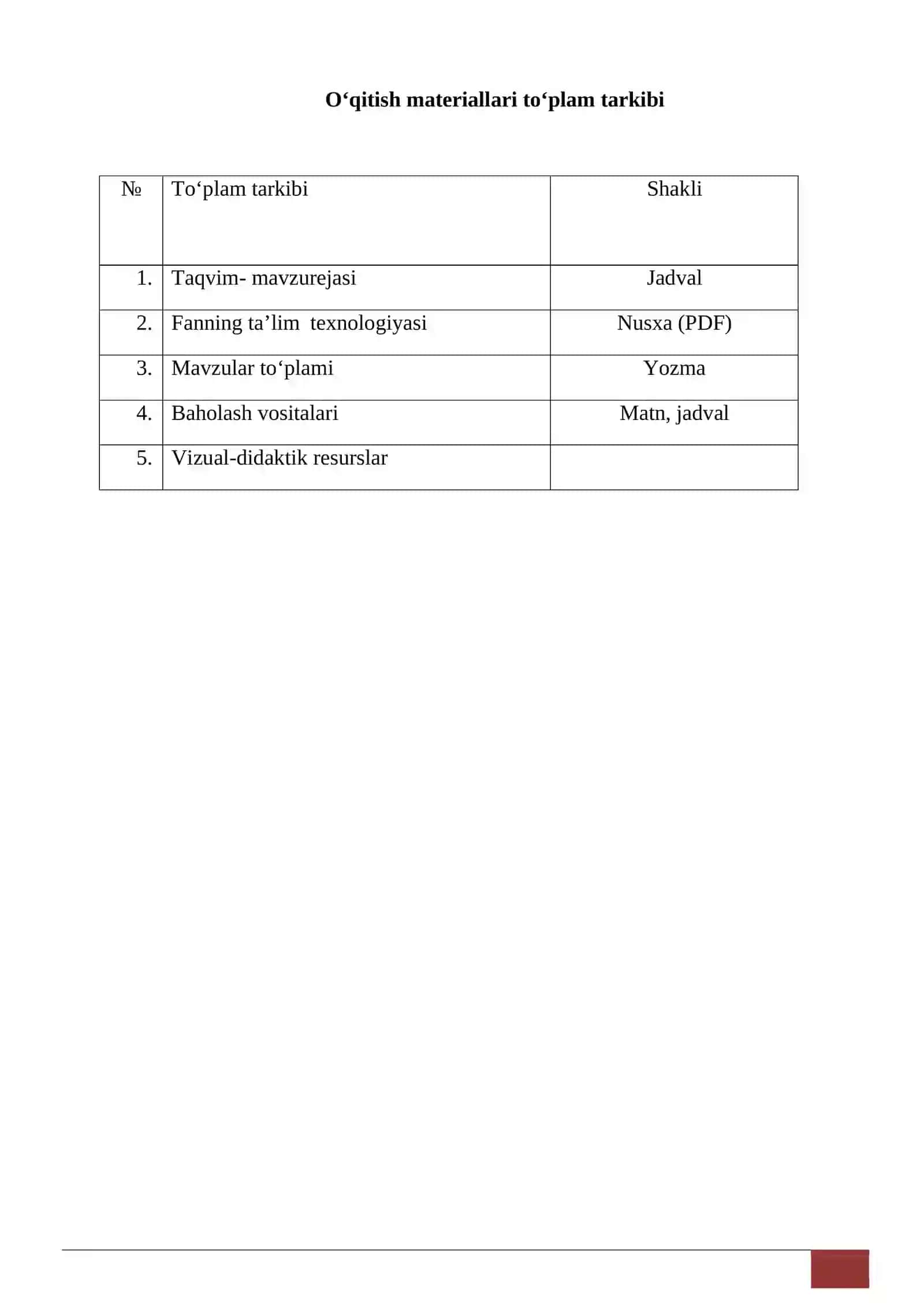 MANIKYUR VA PEDIKYUR ISHLARI oʻquv amaliyotidan O‘QITISH MATERIALLARI TO‘PLAMI 3