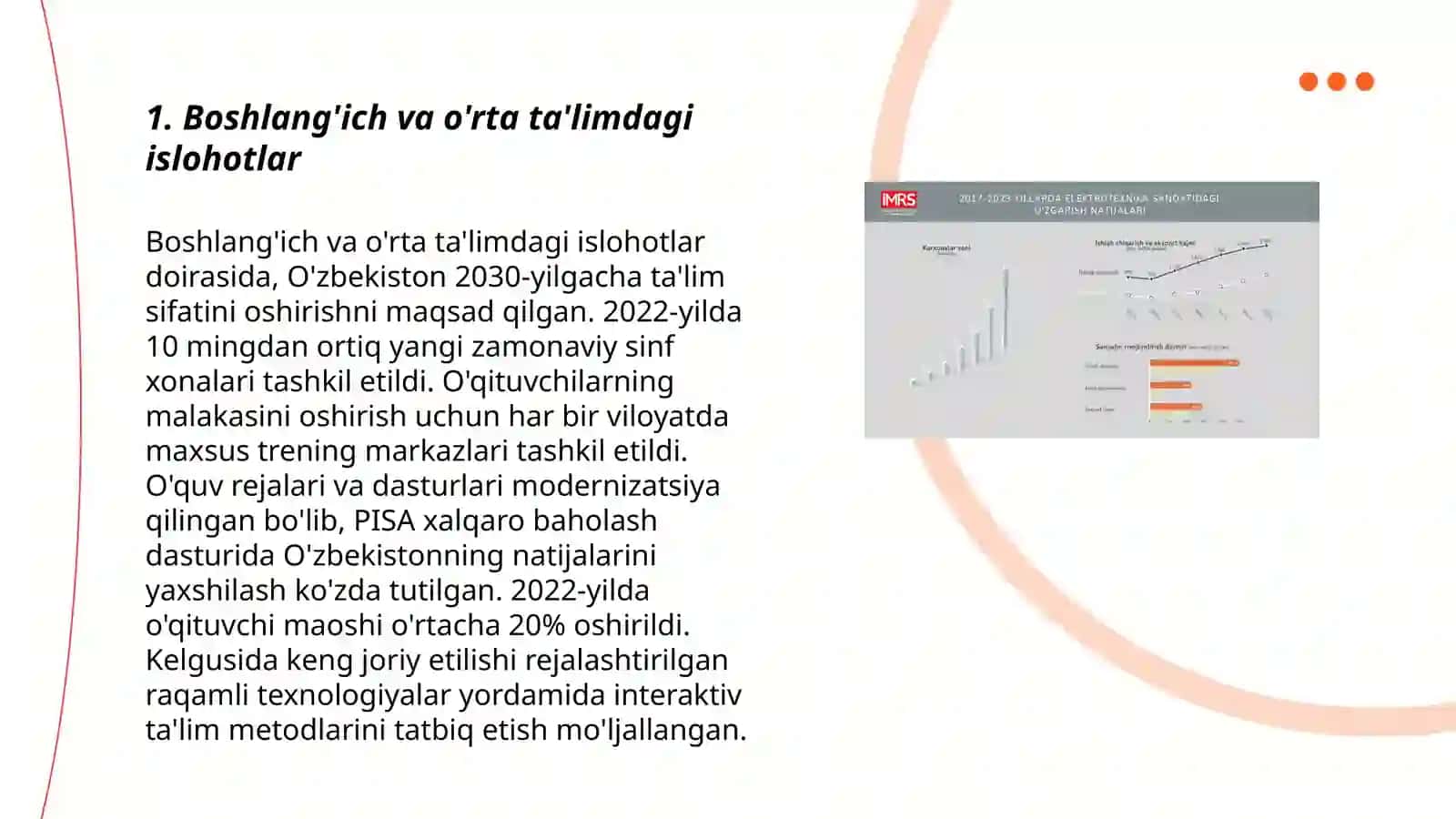 Boshlang'ich va o'rta ta'limdagi islohotlar 3