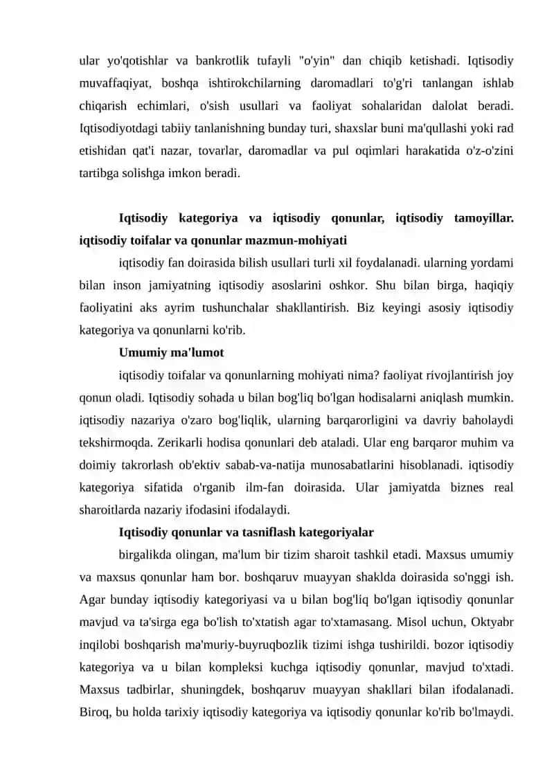 Bozor mexanizmi 3