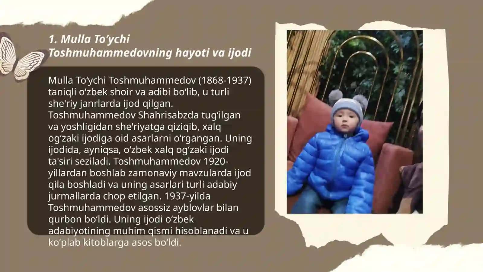Mulla Toʻychi Toshmuhammedov teatri va tashkil etilishi faoliyat haqida 3