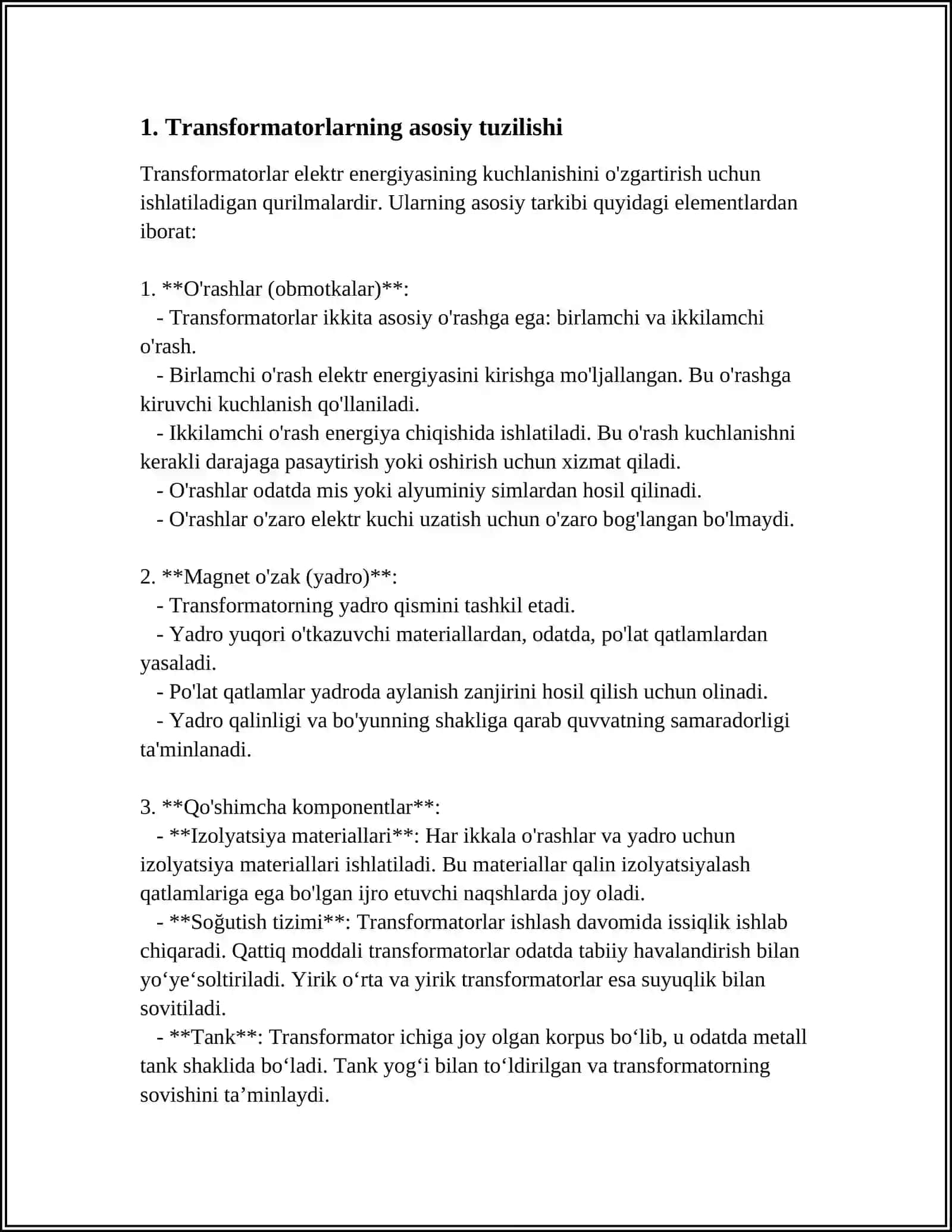 TRANSFORMATORLAR 3