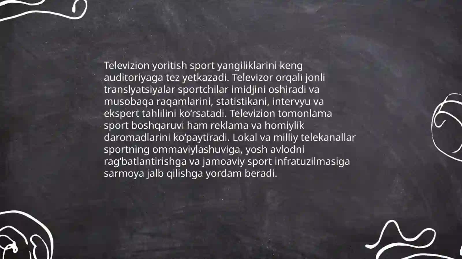 Sportni OAV yordamida keng yoritilishi 3