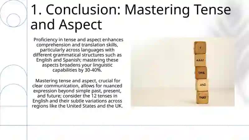 Tense and aspect 3