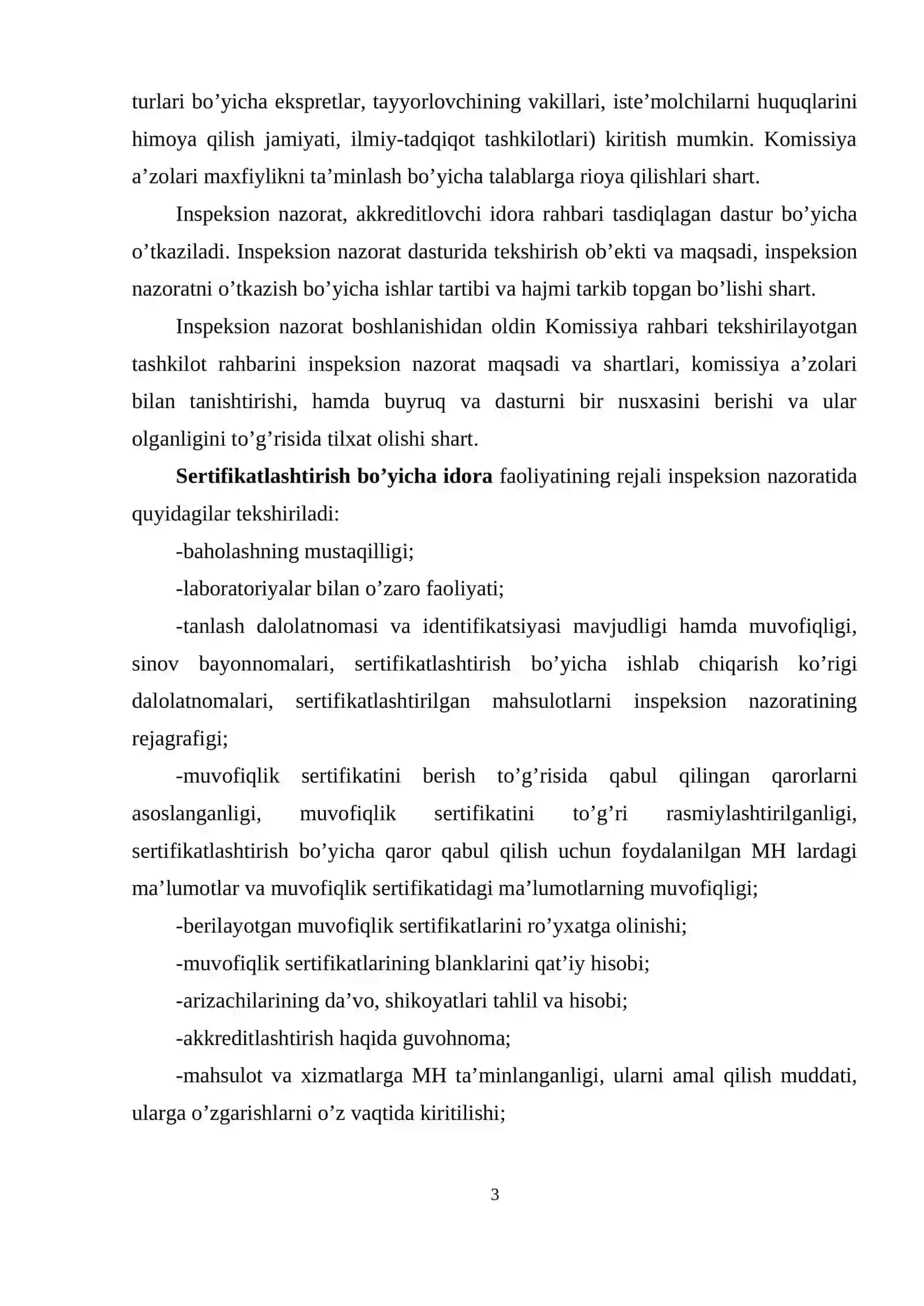 INSPEKSION NAZORAT O'TKAZISH TARTIBI 3