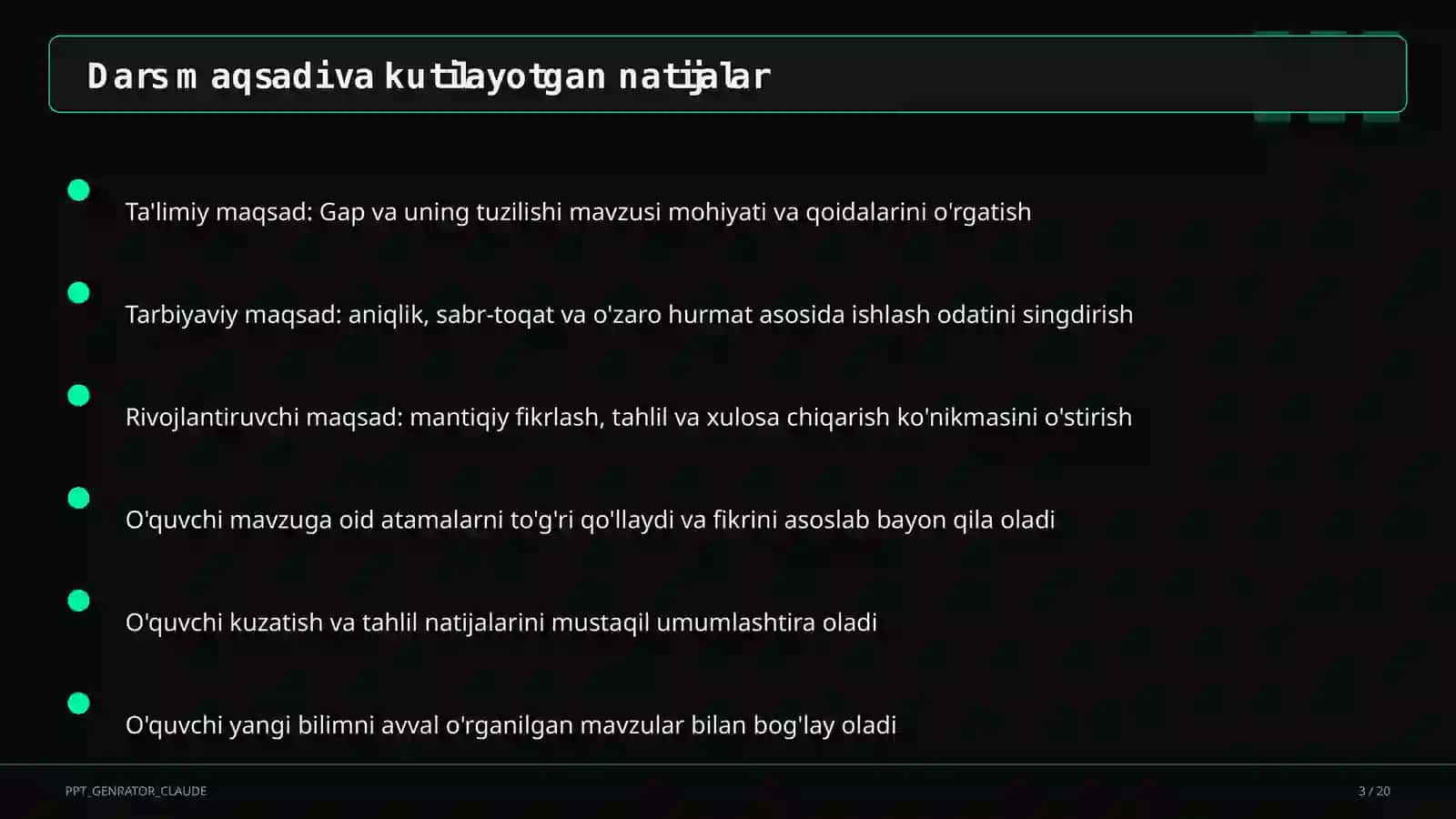 Gap va uning tuzilishi (1-sinf) 3
