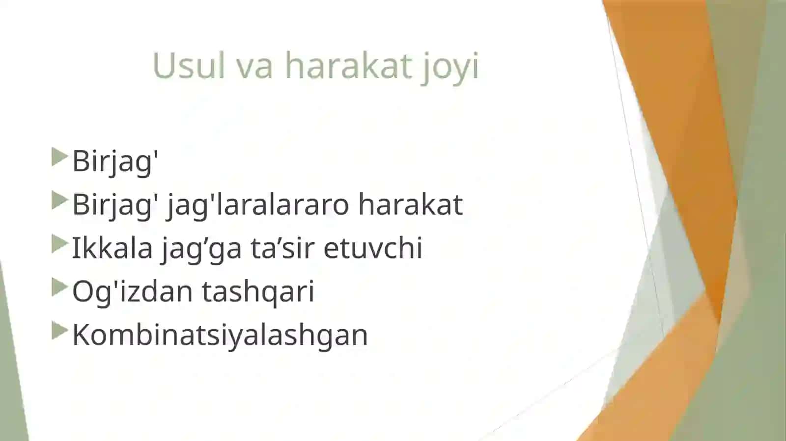 Ortodontik apparatlar (tasnifi, ishlash tamoyillari) 3
