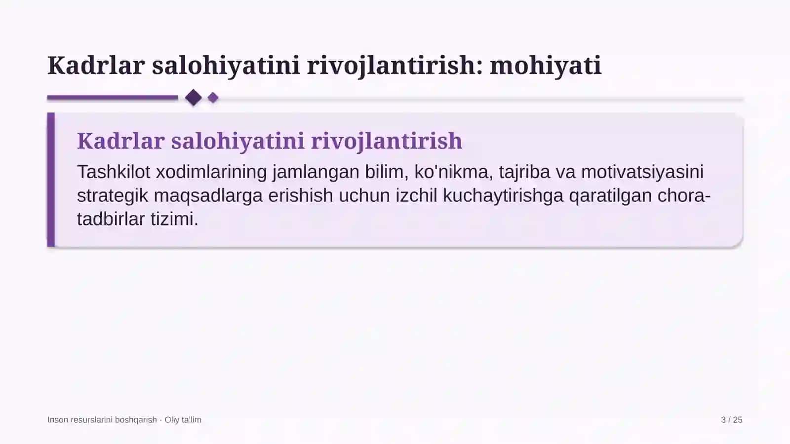 Yuqori tezlikdagi temir yo'l qatnovida kadrlar salohiyatini rivojlantirish 3