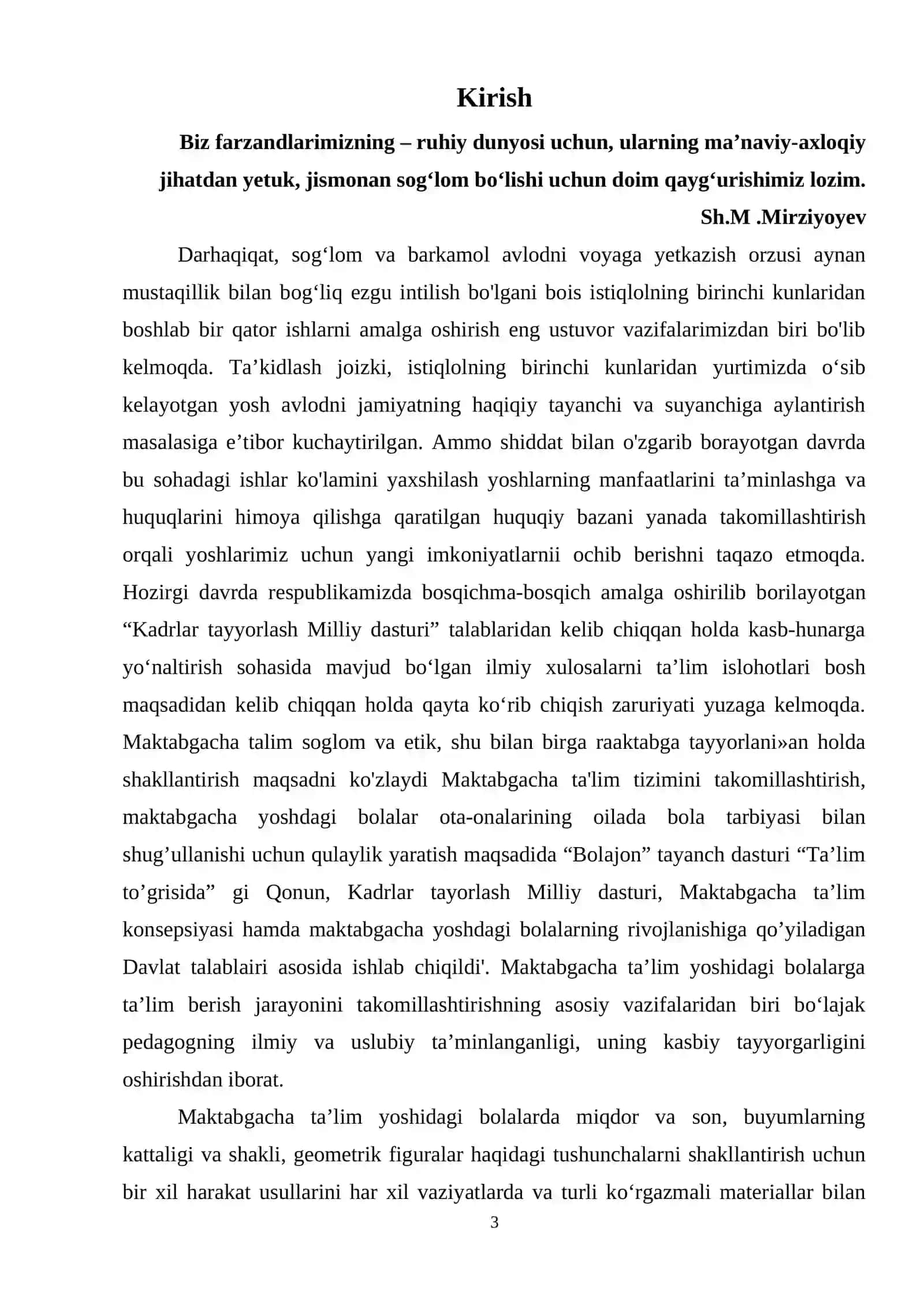 Bolalar Pedagogikasi 3