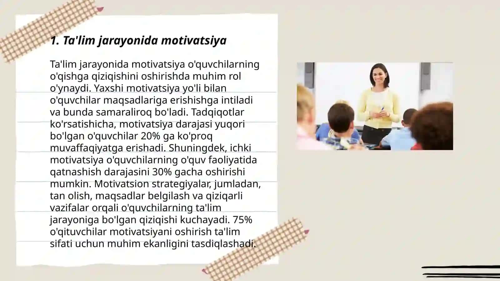 Ta'lim va tarbiya psixologiyasi 3