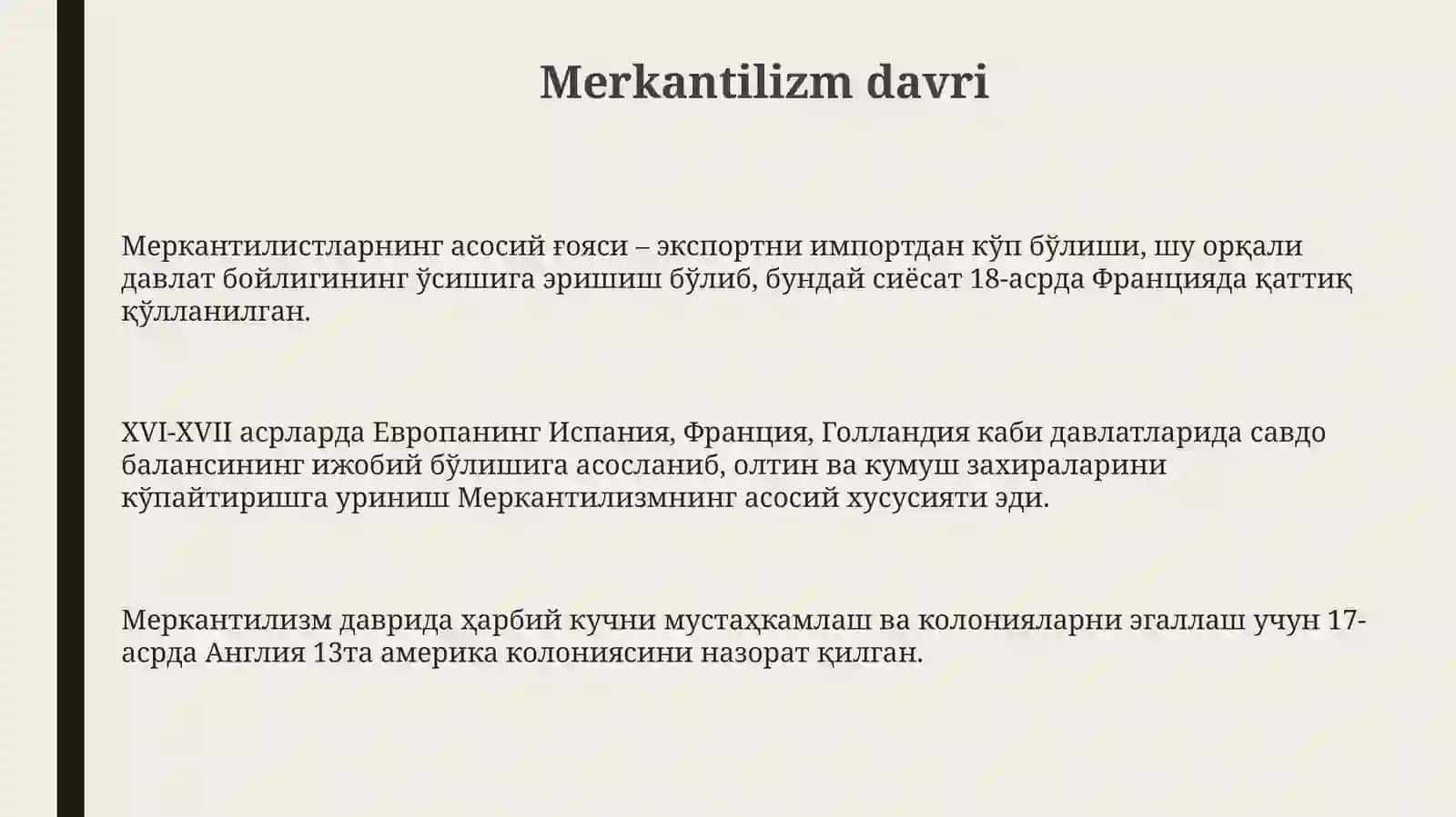 Iqtisodiy tahlilning fan sifatida paydo boʻlishi va rivojlanishi tarixi 3
