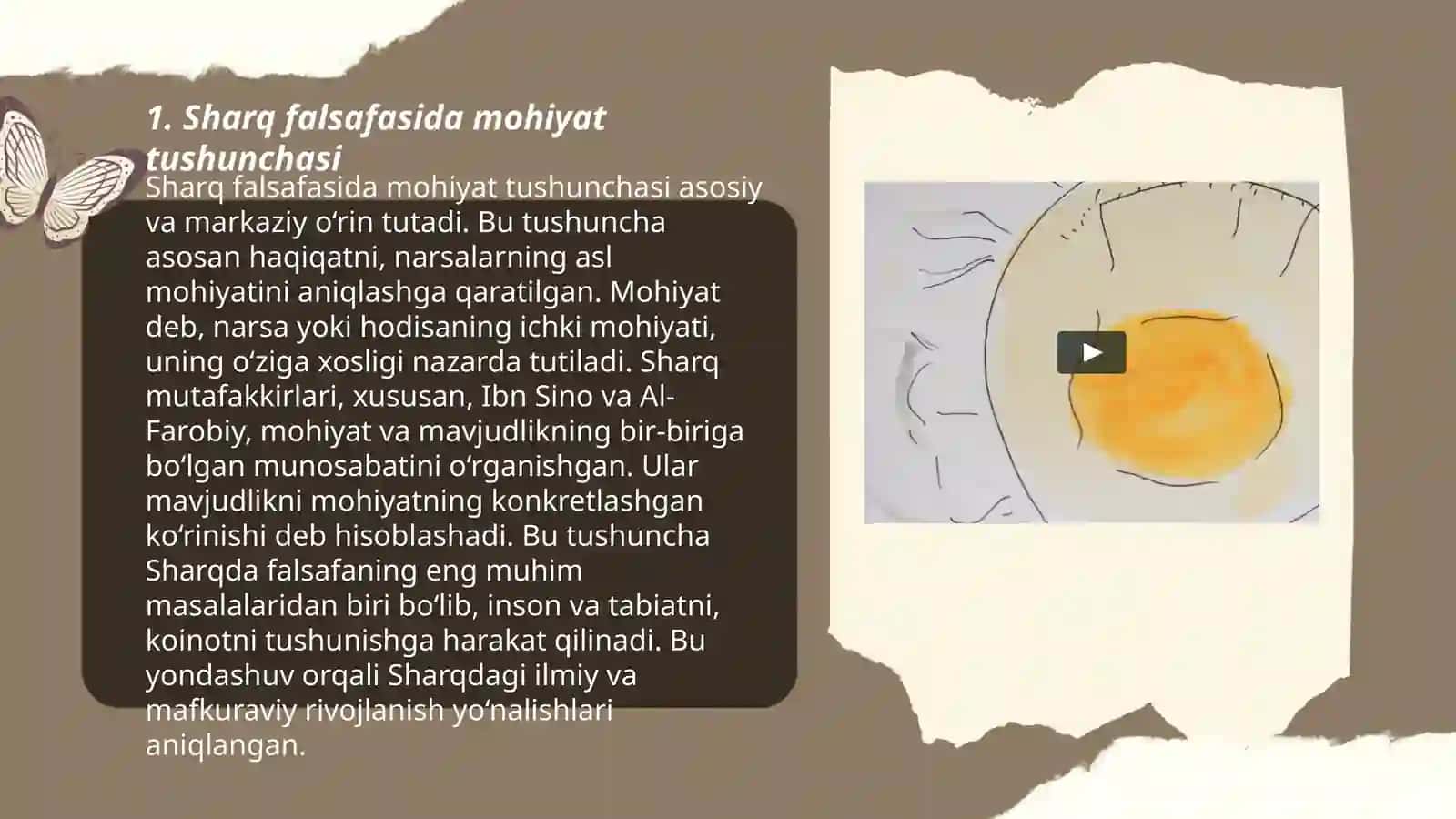 Sharq falsafasida mohiyat tushunchasi 3