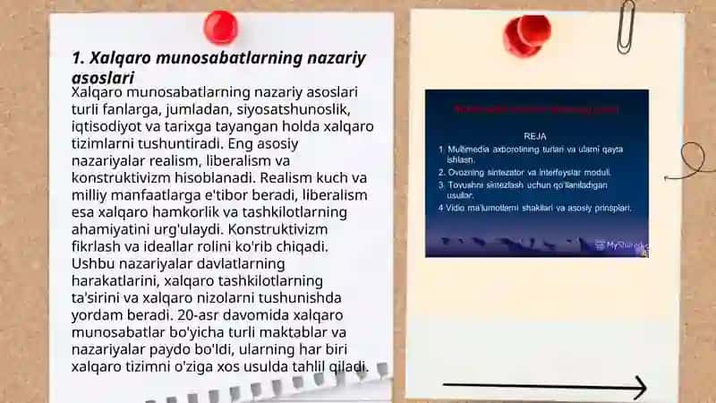 Xalqaro tadqiqotlar bo’yicha o’quv qo’llanmalar asosida tarqatma materiallar tayyorlash 3