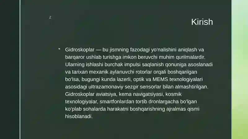 Gidroskoplar 3