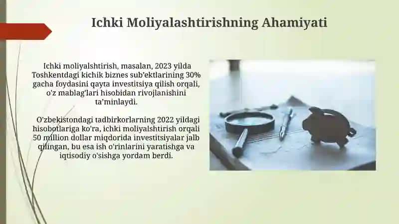 Ichki Moliyalashtirish 3