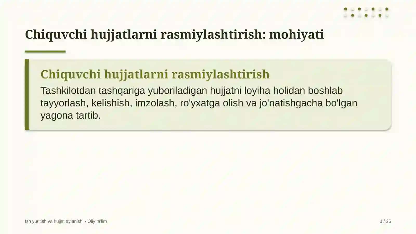 arxitektura byurolarida chiquvchi hujjatlarni rasmiylashtirish 5164 3