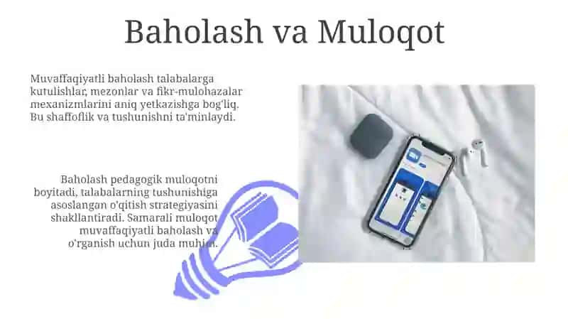 Baholash va Muloqot 3