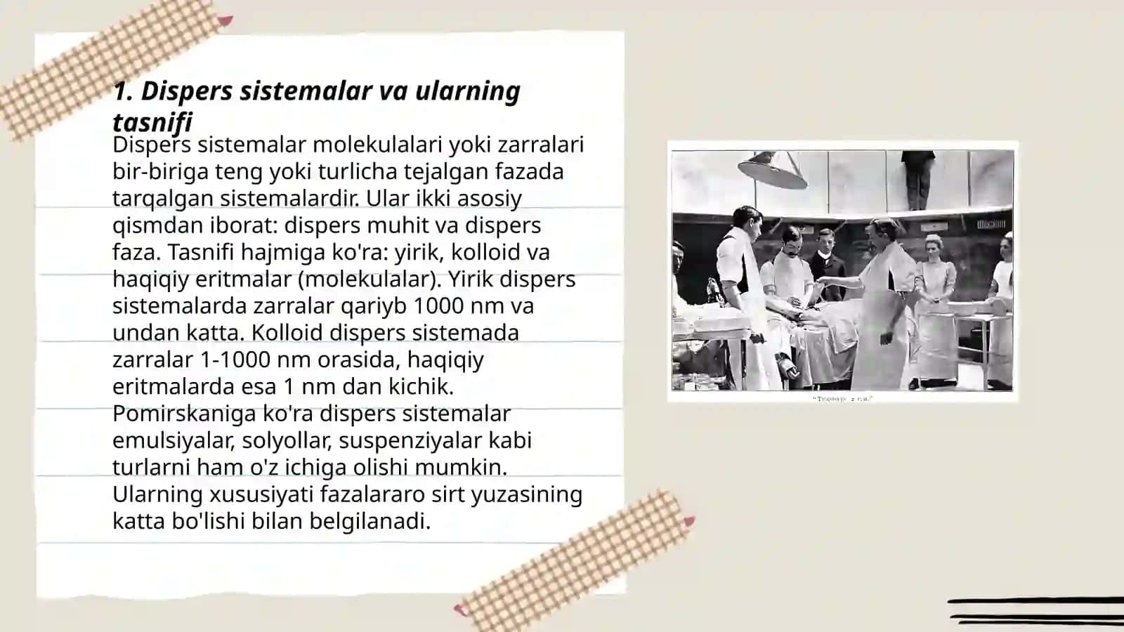 Kolloid dispers sistemalar,tibbiyotda ahamiyati. Mitsella tuzilishi 3