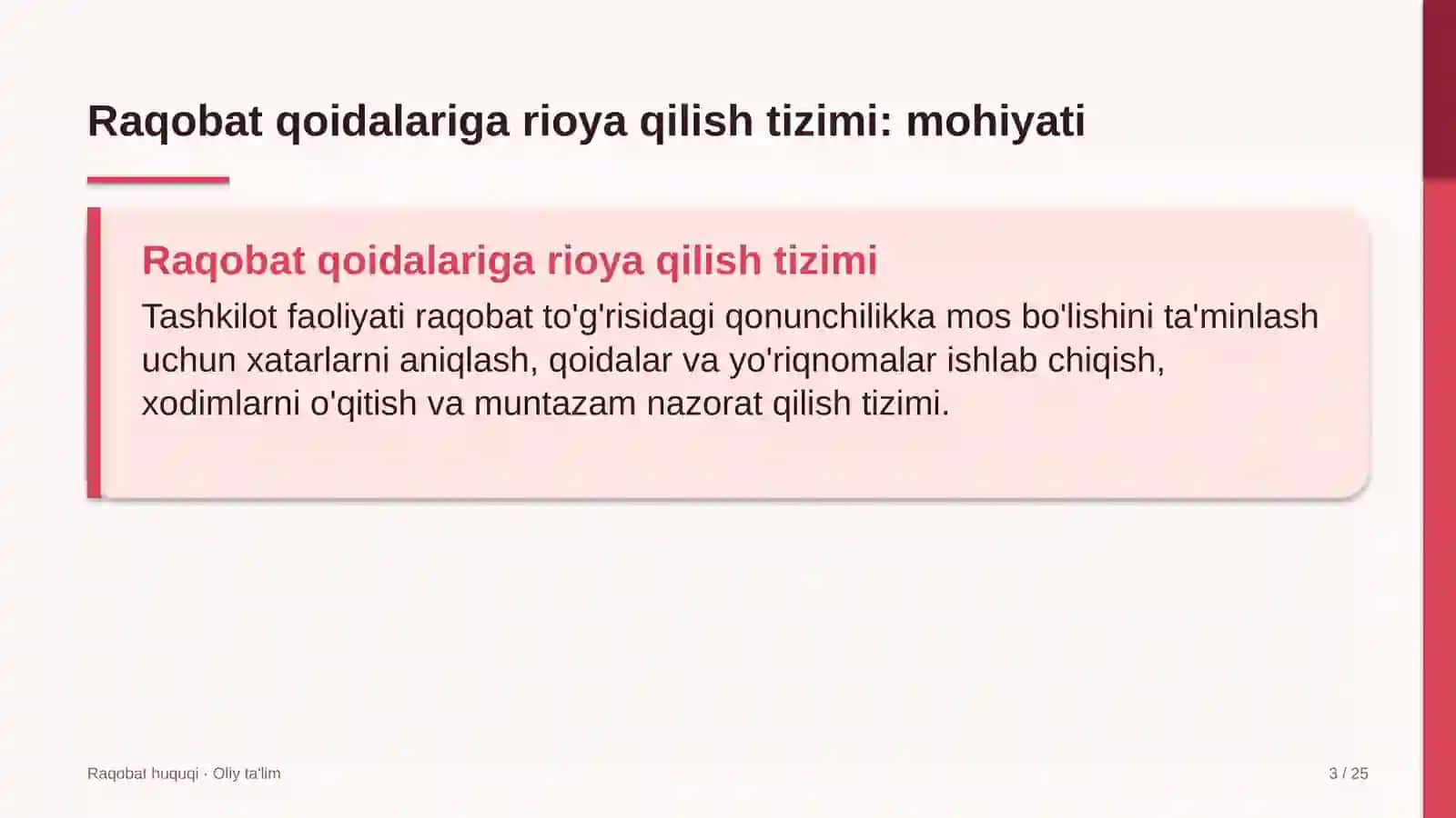 telekommunikatsiya kompaniyalarida raqobat qoidalariga rioya qilish tizimi 1125 3