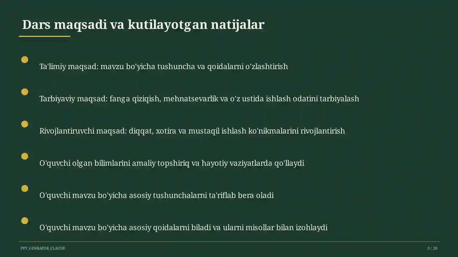Huquq va majburiyat: bola huquqlari (8-sinf) 3