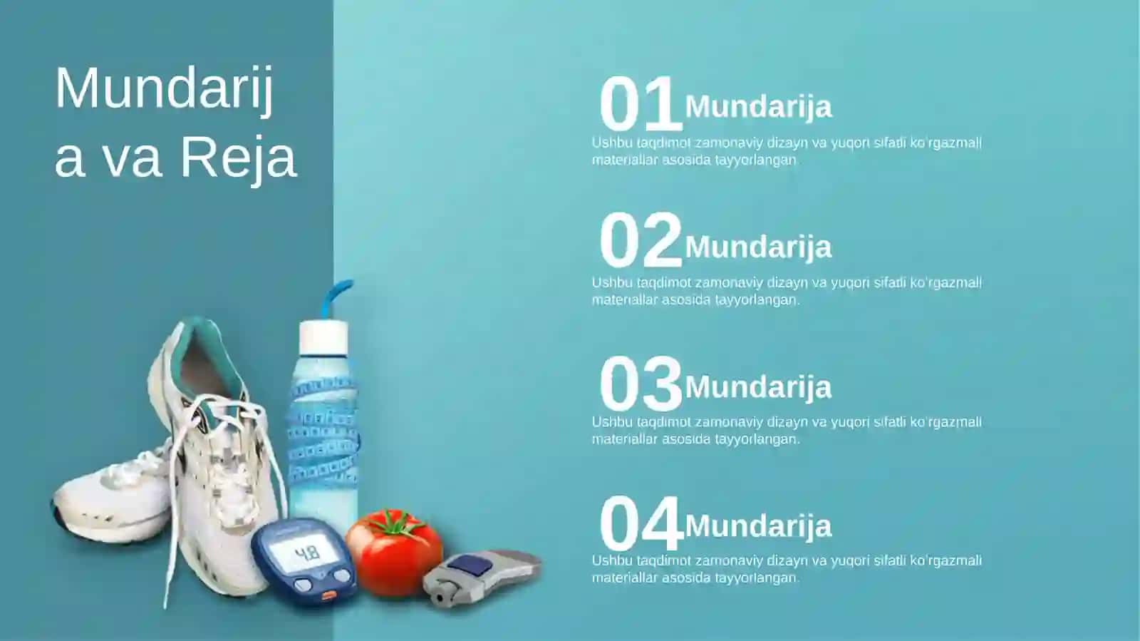 Qandli Diabetda Sog'lom Turmush Tarzi va Tibbiy Nazorat Taqdimoti (48 Slayd) 3