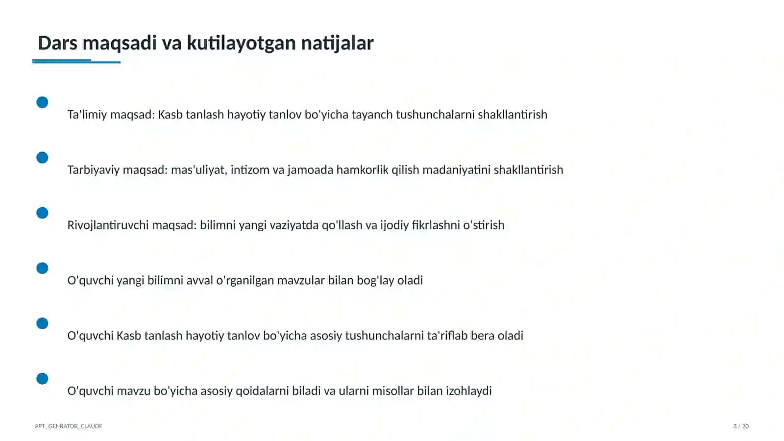 Kasb tanlash hayotiy tanlov (9-sinf) 3