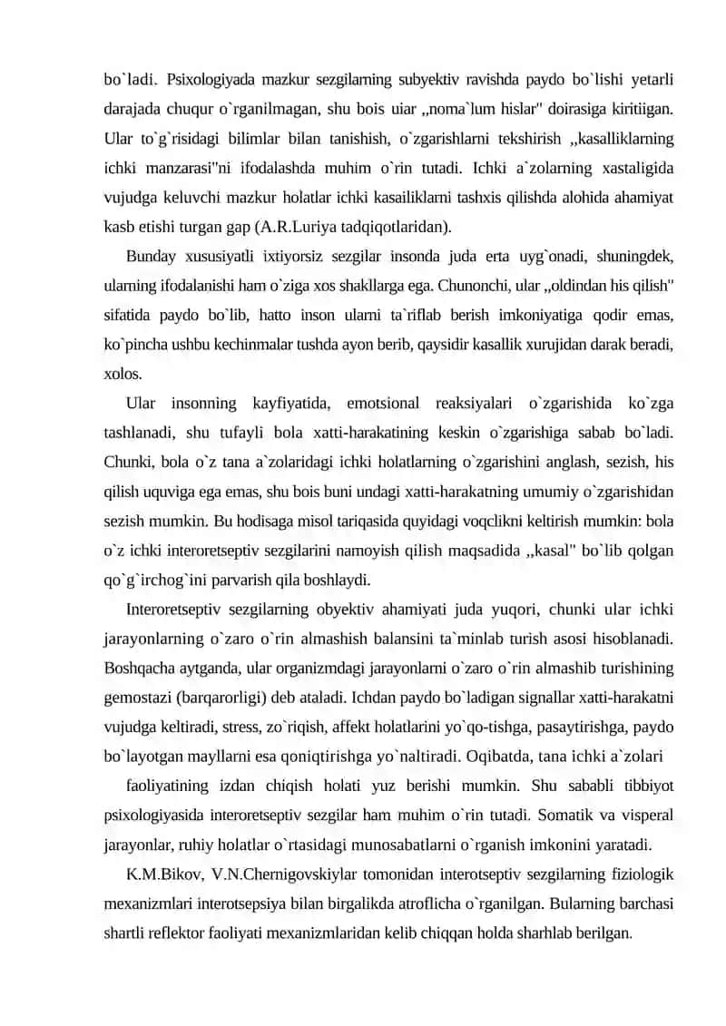 Sezgi haqida tushuncha va uning nerf-fiziologik asoslari 3